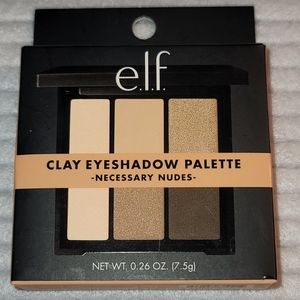 🏷3/$15 e.l.f. Necessary Nudes Clay Eyeshadow Palette, five colors